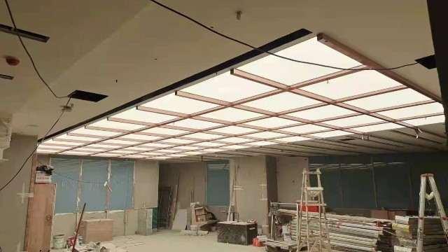 南京德基廣場透光軟膜天花@中滬世業(yè)